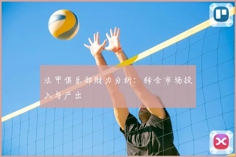 法甲俱乐部财力分析:转会市场投入与产出